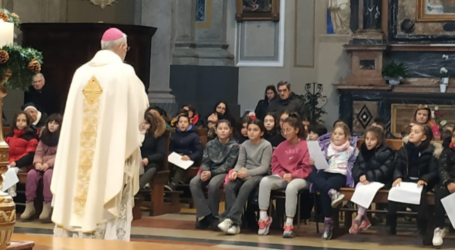 Le scuole cattoliche vogheresi pregano insieme per Natale