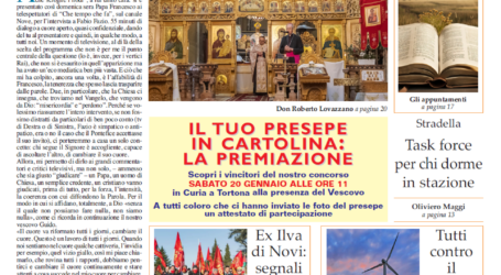 Prima pagina 18 gennaio