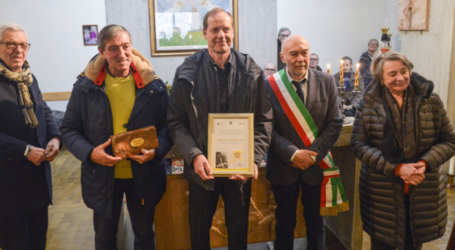 Proudhomme è cittadino onorario di Castellania