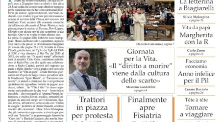 Prima pagina 1° febbraio