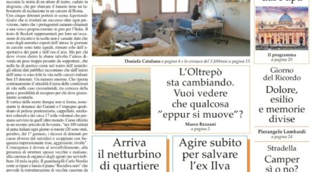 Prima pagina 8 febbraio