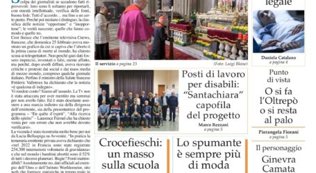 Prima pagina 14 marzo