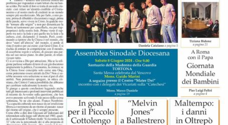 Prima pagina 30 maggio