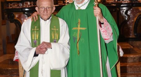 Don Bruno Nobile festeggia 90 anni