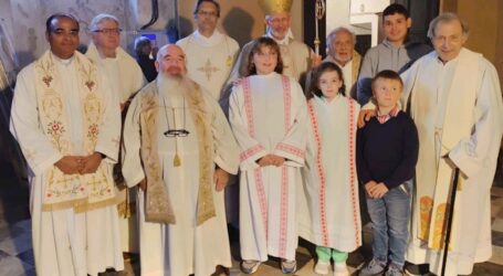 La preghiera alla Madonna di Montebruno