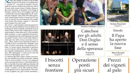 Prima pagina 17 ottobre 2024