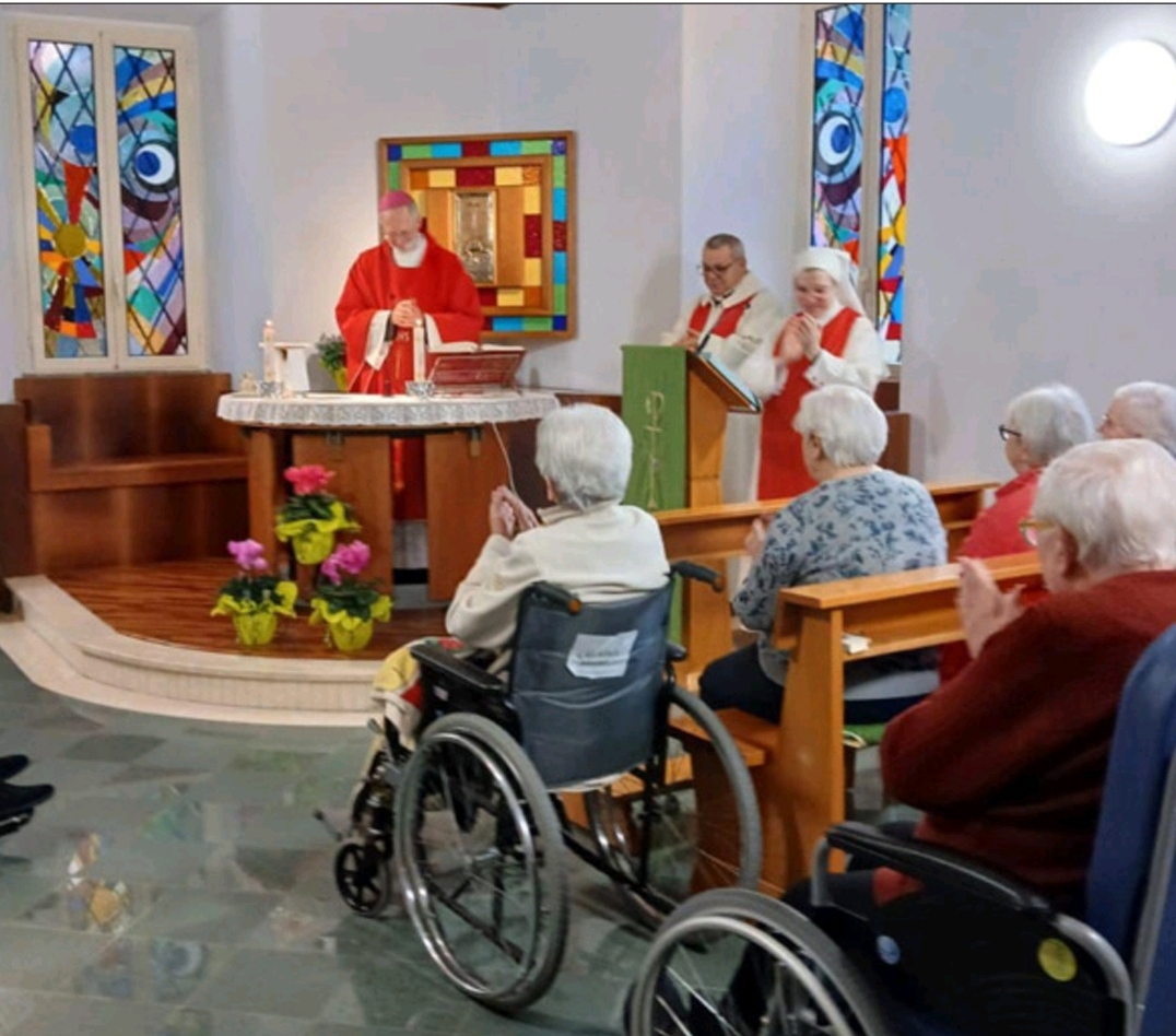 Il vescovo visita la “San Giuseppe” Il Popolo Tortona