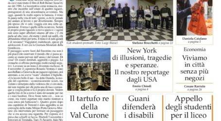Prima pagina 14 novembre 2024