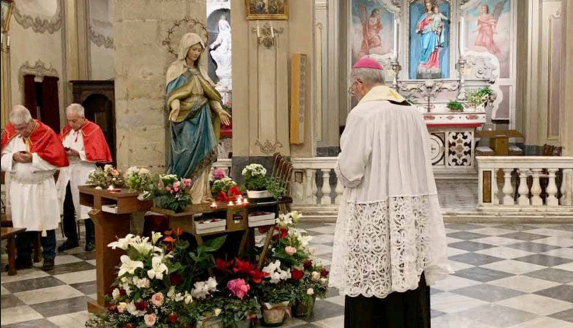 La preghiera di supplica a Maria, Madre di Misericordia, venerata nel