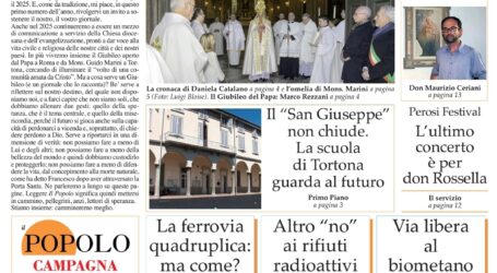 Prima pagina 9 gennaio 2025