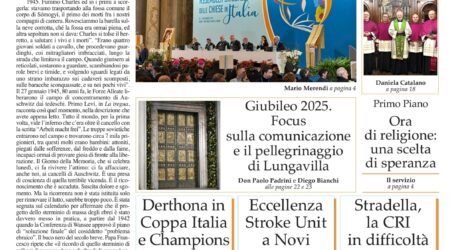 Prima pagina 23 gennaio 2025