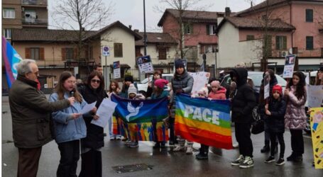 Camminata silenziosa per la pace