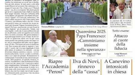 Prima pagina 6 marzo 2025