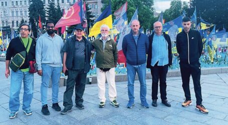 In “missione” per aiutare l’Ucraina