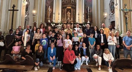 Bambini in ritiro spirituale
