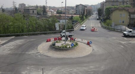 La rotonda “Liebig” resterà chiusa meno del previsto