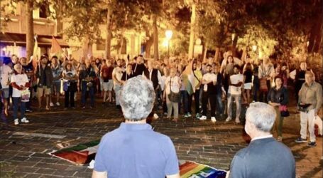 Marcia per chiedere la pace nella Striscia di Gaza