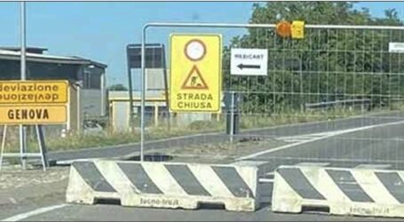 Procedono i lavori al cavalcavia