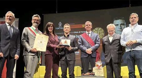 La Città ha premiato Alessandro Pier Guidi