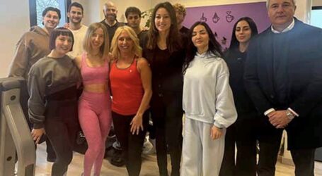 Palestra in rosa a Montebello della Battaglia