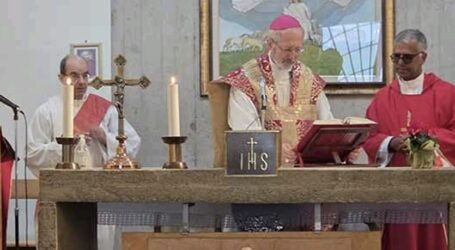 Il vescovo accolto a Castellania Coppi