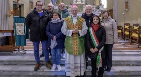 La gioia per l’arrivo del vescovo ad Alzano
