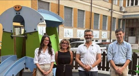Il sindaco visita i centri estivi comunali